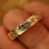 Contour Lines Wedding Ring - CLIO SASKIA