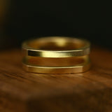 Interlocking Wedding Ring Set with Jacket - Clio Saskia
