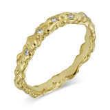 Seaweed Diamond Half Eternity Ring - Clio Saskia