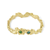 FUCUS SAPPHIRE SEAWEED RING