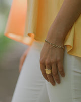 BEARDED DRAGON SHIELD RING - CLIO SASKIA