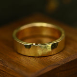 Bini Wedding Ring, 5mm with Diamonds - CLIO SASKIA