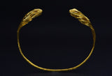 Bowerbird Bangle in recycled 18ct, full bangle handcarved modern womens bangle