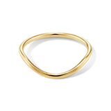 CLASSIC CURVED WEDDING RING - CLIO SASKIA