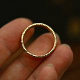 Classic Wave Wedding Ring - CLIO SASKIA