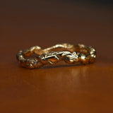 FINE MOLTEN LAVA RING - CLIO SASKIA