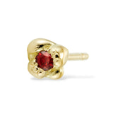 GARNET TIDBIT STUD - Single - CLIO SASKIA