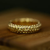 PETITE GRAINS OF SAND RING - CLIO SASKIA
