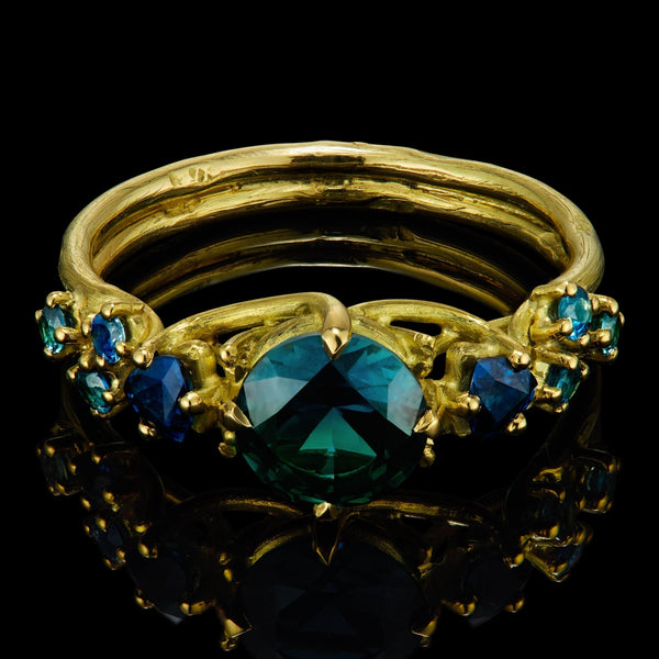 'Courtship' Bowerbird Engagement Ring - Clio Saskia