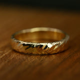 Classic Wave Wedding Ring - CLIO SASKIA